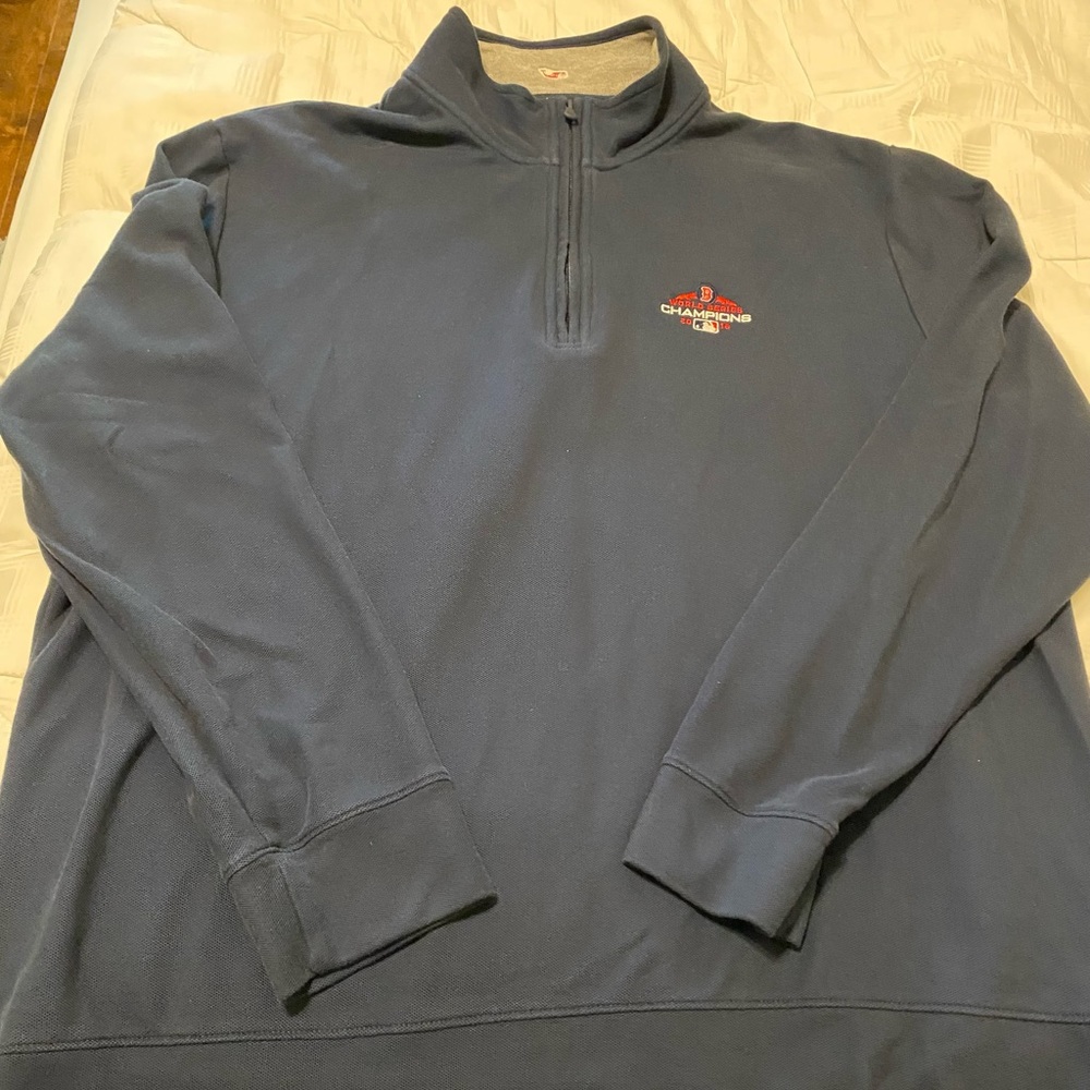 Mens Vineyard Vines Red Sox World Series 2018 Lightweight Shep XL